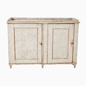 Gustavian Grey Sideboard, 1850s