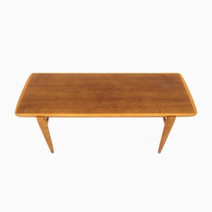 Mesa de centro escandinava de teca, Suecia, años 60