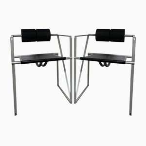 Set of Seconda Armchairs by Mario Botta for Alias, 1980s