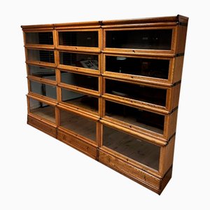 Librería de roble de Globe Wernicke, década de 1890