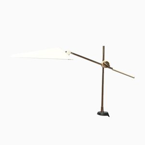 Minimalistische deutsche Mid-Century Modell 6869 Tischlampe von Kaiser Idell Leuchten, 1960er