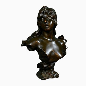 E. Villanis, Gefangennahme, Ende 19. Jh., Bronze