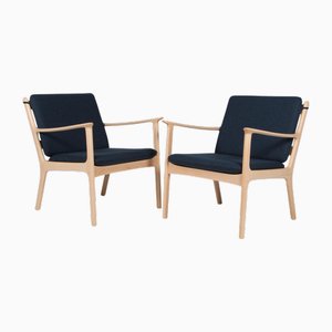 Fauteuil en Hêtre Modèle Pj112 attribué à Ole Wanscher, 1960s