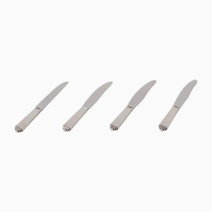 Short-Handled Lunch Knives from Georg Jensen, 1930s, Set of 4