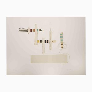 Guido Marelli, Totem, Lithograph, 1970s