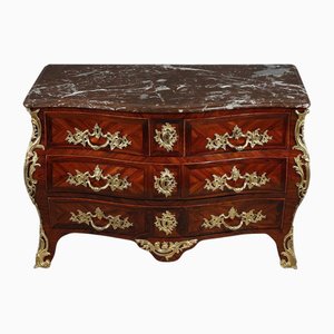 Commode in Violet Wood Veneer from Lapie, 1770