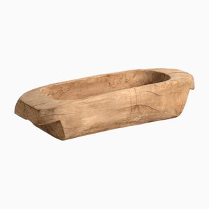 Vassoio in olmo primitivo, inizio XX secolo