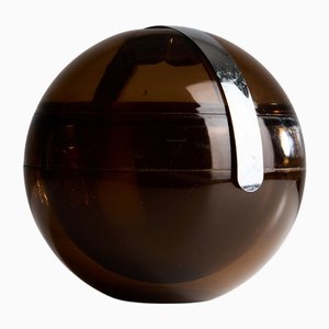 Smoked Ball Ice Holder from Guzzini