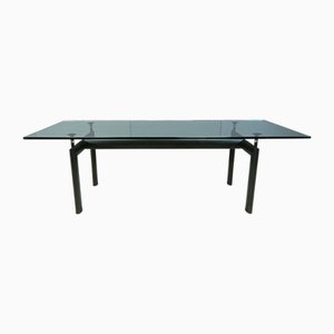 Mesa de comedor LC6 vintage atribuida a Pierre Jeanneret y Le Corbusier para Cassina, años 90