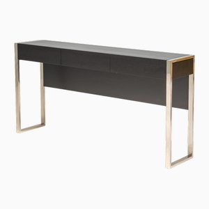 Bespoke Wood and Steel Console Table