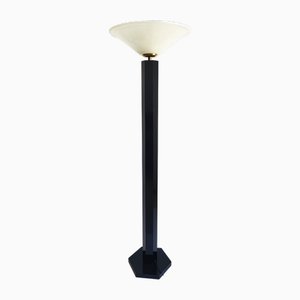 Lampada da terra in stile Art Déco, anni '80