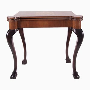 Mid-19th Century English Style Walnut Card Table