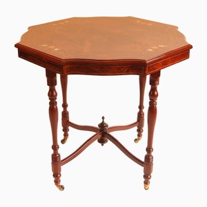 Achteckiger georgischer Couchtisch aus Palisander, Mitte des 19. Jahrhunderts