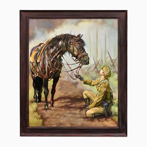 Elin Sian Blake, Black Bay Horse, prima guerra mondiale, XXI secolo, olio su tela