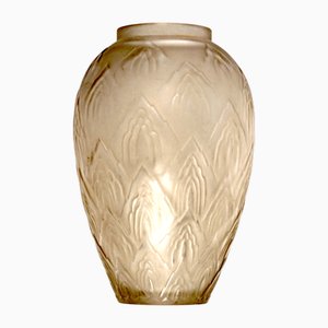 Jarrón Grignon francés de René Lalique