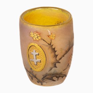Calice Croix Lorraine en Verre de Daum, 1906