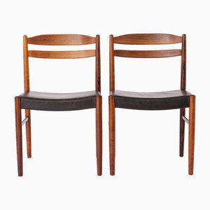 Set of Vintage Dining Chairs by Albert Johansson & Söner, Hyssna, Sweden, 1960s