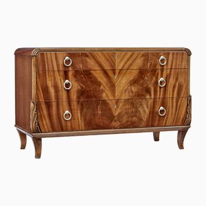 Mid 20th Century Mahogany Chest of Drawers by Bodafors, 1960s