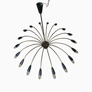 Space Age Sputnik Kronleuchter, 1950er
