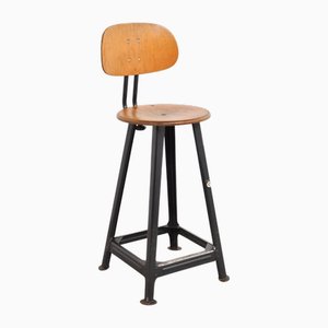 Industrial Workshop Stool from LGA Nürnberg, 1950s