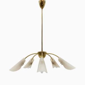 Spider Lamp in the style of Arteluce, Italy, 1950s