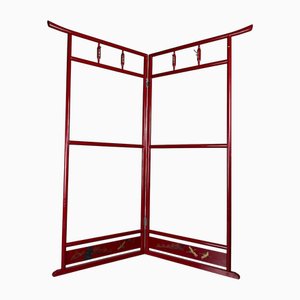 Perchero japonés de madera para kimono, años 20