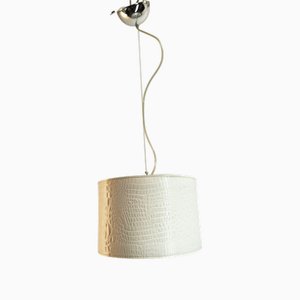 Suspension in White Leather