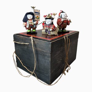 Japanese Palace Figurines, 1960s, Set of 3