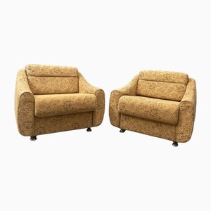 Set of Eastern Bloc Armchairs from Interiér Praha, 1980s