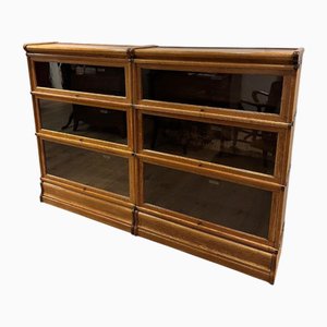 Libreria vintage di Globe Wernicke, set di 6