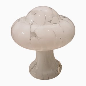 Lampada da tavolo in vetro di Murano attribuita a Mazzega, anni '70