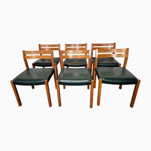 Sedie da pranzo nr. 401 di Niels O. Møller, anni '70, set di 6