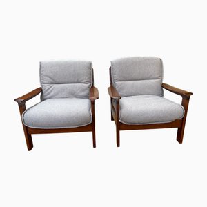 Set of Scandinavian Armchairs, 1960s