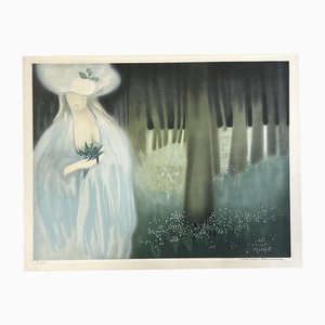 Marcelle Stoianovich, Komposition, Lithographie, 1983