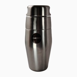 Shaker in acciaio inossidabile di Luigi Massoni e Carlo Mazzeri per Alessi, anni '70