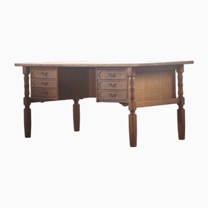 Mid-Century Danish Oak Desk by Henning Kjaernulf, 1960s