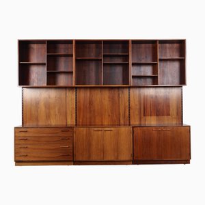 Vintage Danish Wall Unit, 1960s