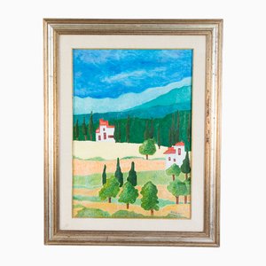 Antonelli, Naive Landscape, 2013, Oil on Canvas
