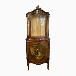 Vitrine Victorienne en Kingwood, France, 1880s