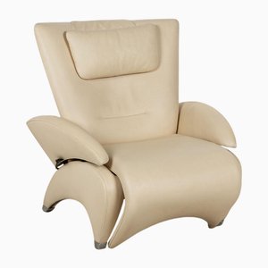 DS 260 Lounge Chair in Beige Leather from de Sede