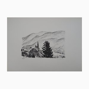 Albert Marquet, Graubünden, 1947, Litografía original