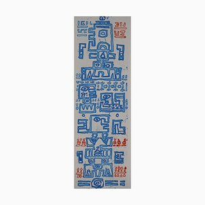 Jacques Soisson, Response in Blue, Original Engraving