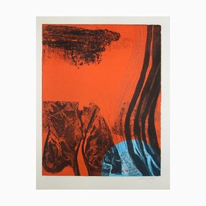 Isabel Pons, Composition 4, 1973, Etching