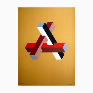 Josep Molins, Falsaciones Del Triangulo De Penrose 11, Litografía, 2003
