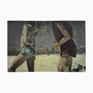 Irene Jonas, Endless Summer 18, Print Enhanced with Oil Paint