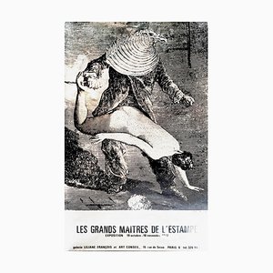 Max Ernst, Mirror, Affiche Galerie Liliane Francois, 1972, Sérigraphie Originale