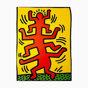 Keith Haring, Growing 1, Original Screenprint, 1988