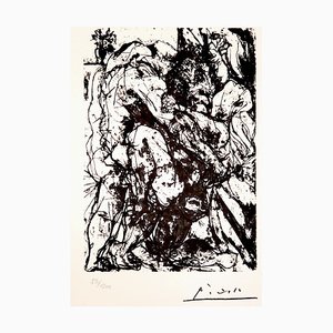 After Pablo Picasso, Le Viol, Lithograph, 1973