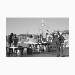 Claude Vesco, Vieux-Port, Walker, Marseille, 1978, Silver Print