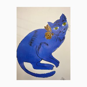 Andy Warhol, Katze, 1957 / 1996, Poster